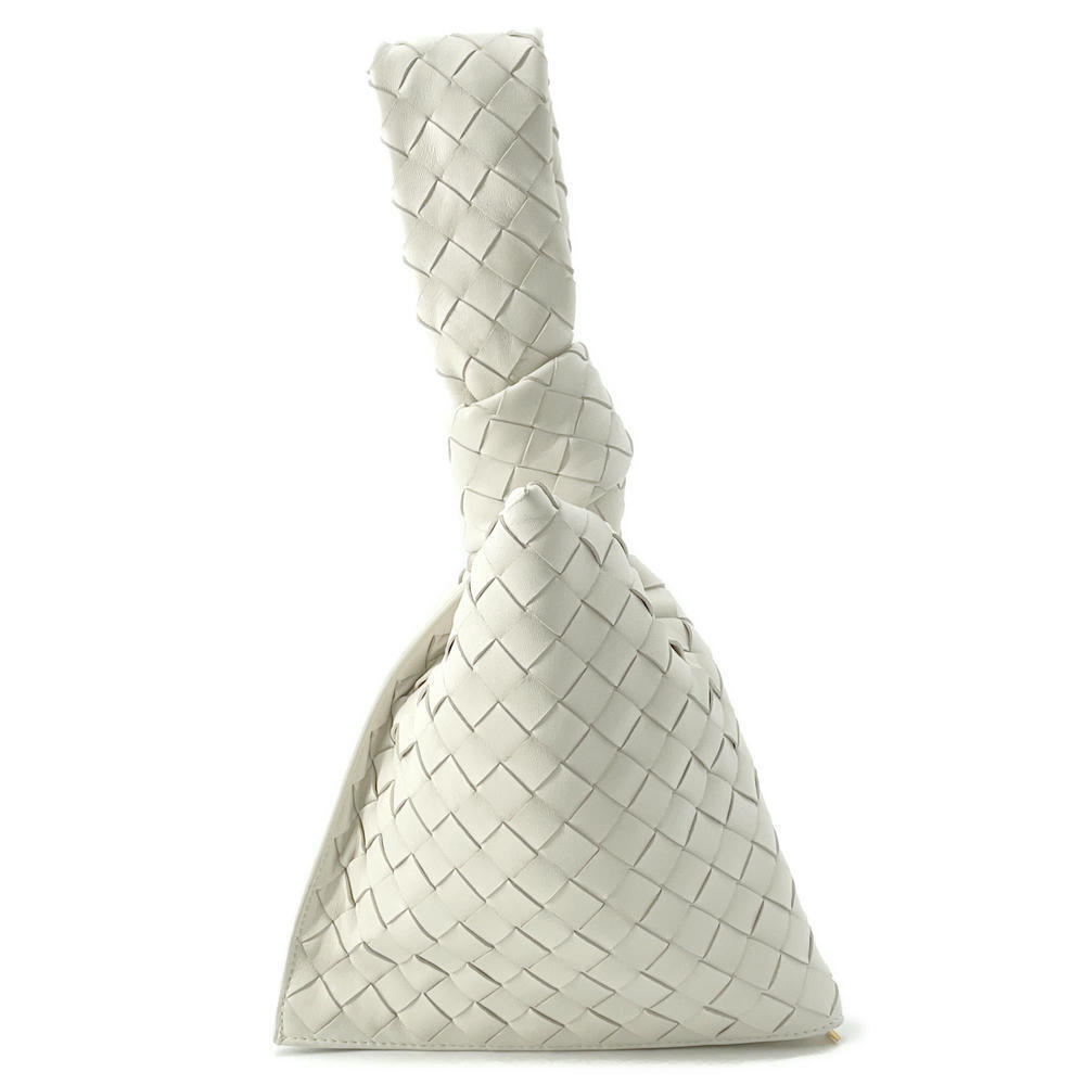 Bottega Veneta handbag Intrecciato twist leather white bag